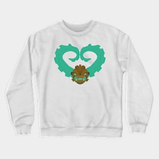 Illaoi heart- without text Crewneck Sweatshirt